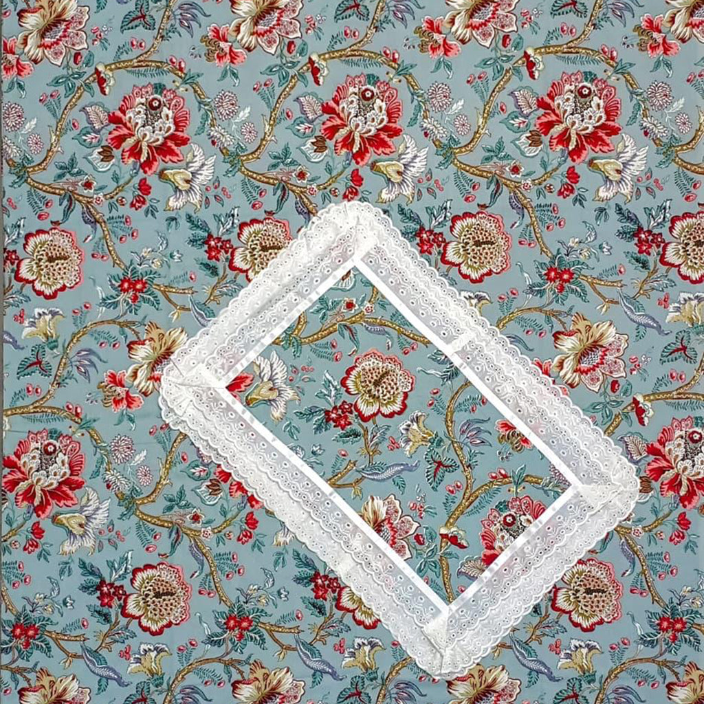 Anokhi Pure Cotton Bedsheet with 2 Quilted Pillow covers 6